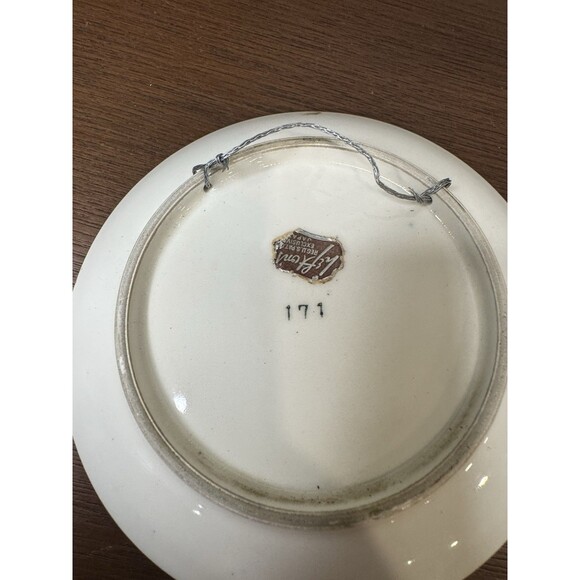 2 Lefton's Parakeet Bird 3D Plate Plaque Wall Art Japan 171 Tropical Vtg - Picture 5 of 9